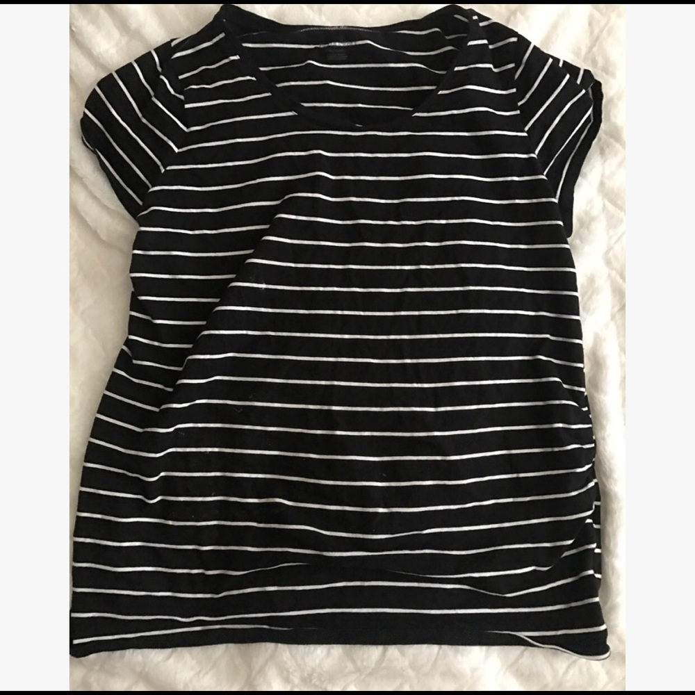 Striped Maternity Top